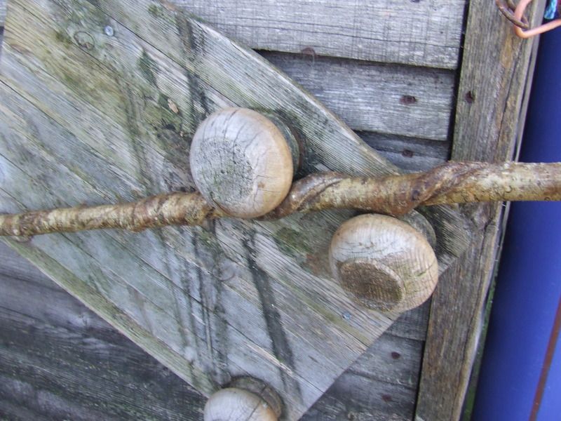 Straightening Walking Sticks. Countryside Skills, Craft & DIY The